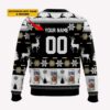 Personalized Black Miller Lite Ugly Sweater 2