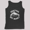 Practical But Deadly Tri Blend Track Shirt