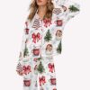 Retro Coquette Christmas Pajama Set