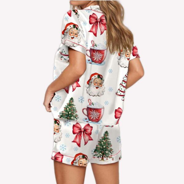 Retro Coquette Christmas Pajama Set