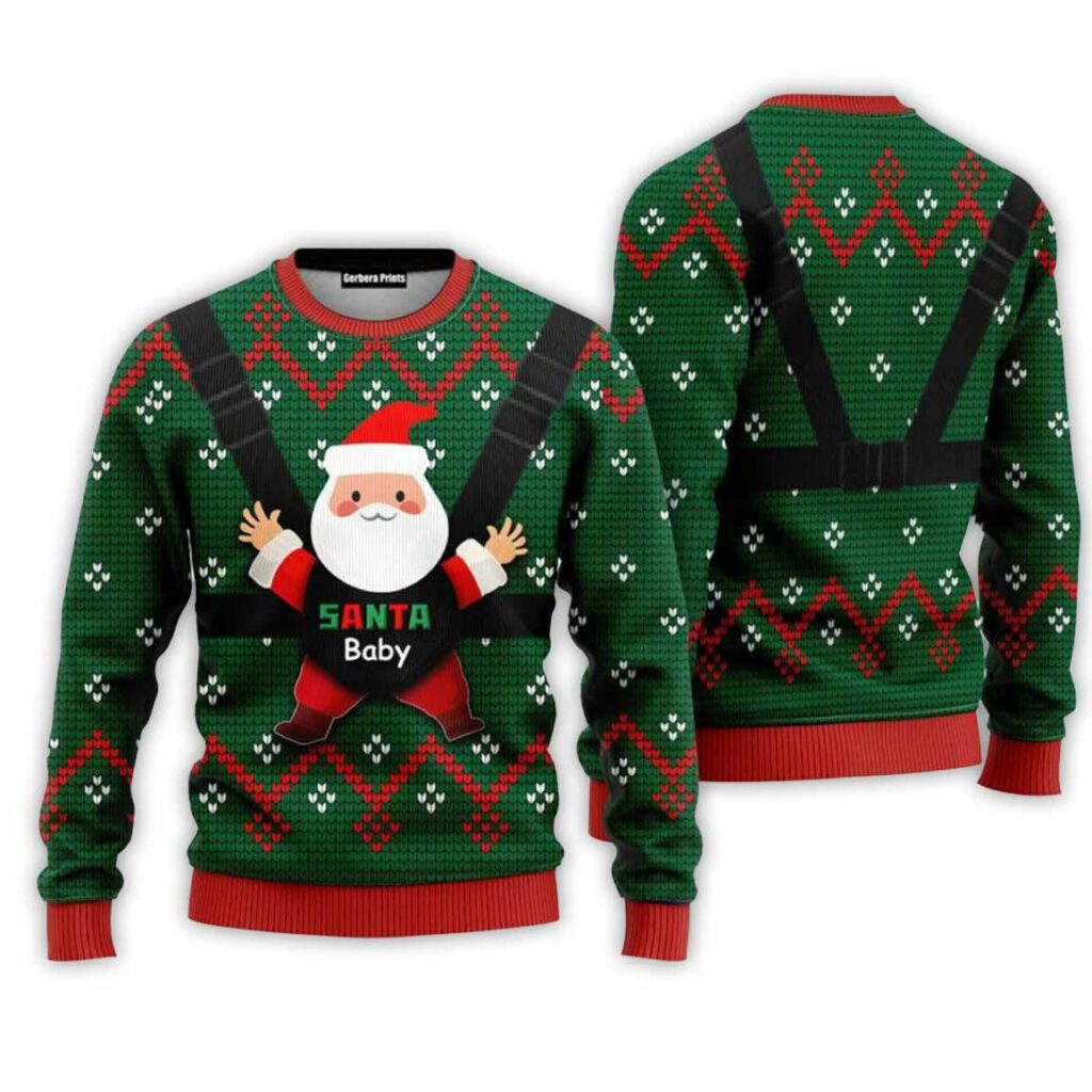 Santa Baby Ugly Christmas Sweater