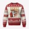 Santa Cowboy Ugly Christmas Sweater