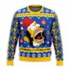 Santa Homer The Simpsons Ugly Christmas Sweater 1