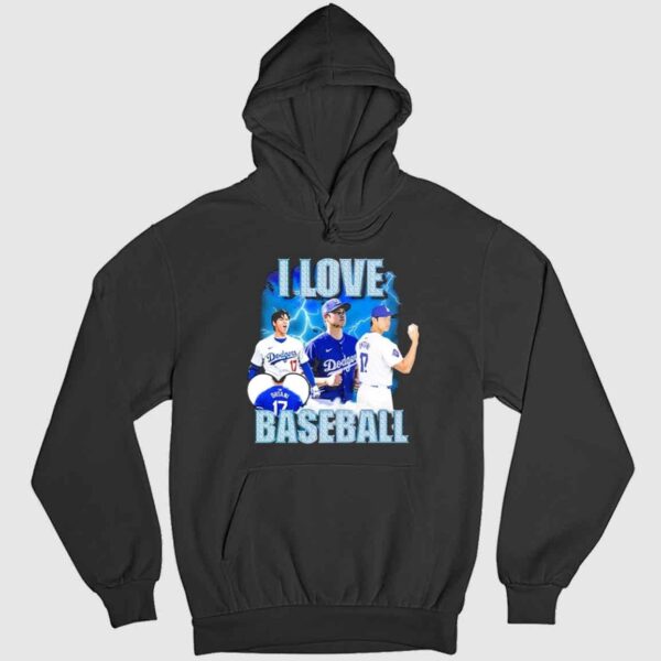 Shohei Ohtani Los Angeles Dodgers I Love Baseball T shirts 3 2 1