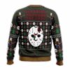 Slashing Through The Snow Jason Voorhees Ugly Christmas Sweater 2