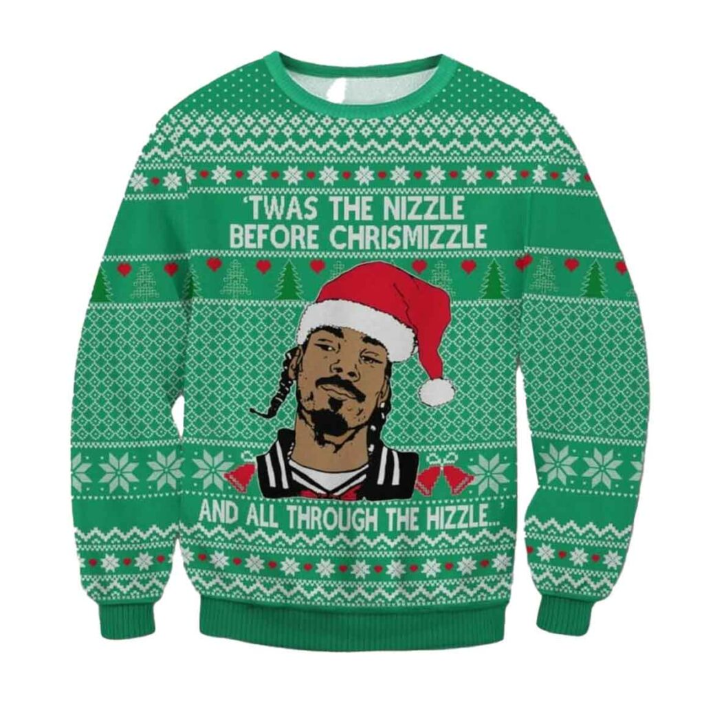 Snoop Dogg Ugly Christmas Sweater