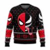 Spider man Venom Marvel Comics Ugly Christmas Sweater 1