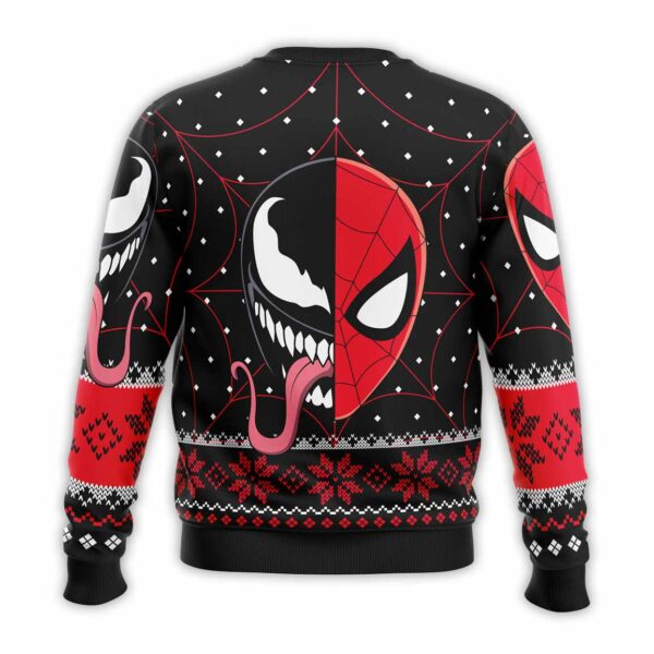 Spider man Venom Marvel Comics Ugly Christmas Sweater 2