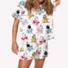 Swimming French Bulldog Pajama Set 1