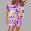 Taco Bell I Love You More Than Taco Bell Print Pajama Set