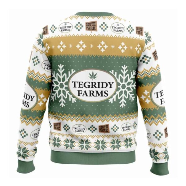 Tegridy Farms South Park Ugly Christmas Sweater 1