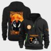 Tennessee Football Venom Dark Mode Vols Quarter Zip Hoodie