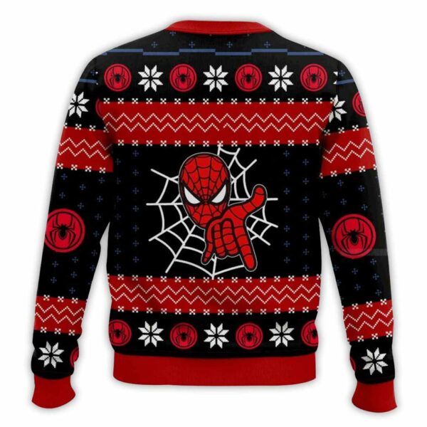 Tis The Season To Be Amazing Spider man Ugly Sweater 2