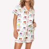 Tour de France Nations Cyclists Pajama Set 3