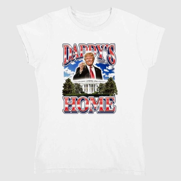 Trump Key White House Daddy's Home T Shirt 2 1