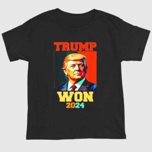 Trump Won 2024 US President Shirt 1 2 1