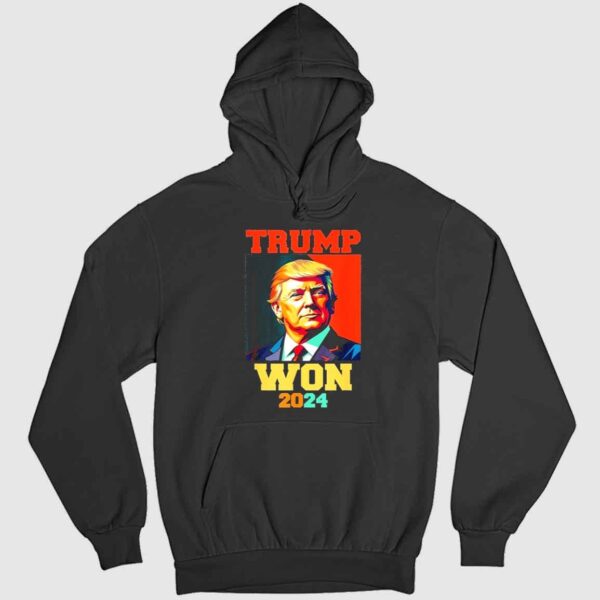 Trump Won 2024 US President Shirt 3 2 1