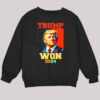 Trump Won 2024 US President Shirt 4 2 1