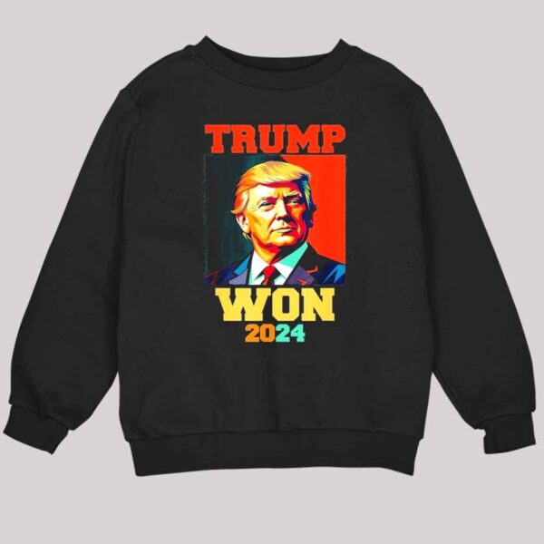 Trump Won 2024 US President Shirt 4 2 1