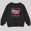 Trump Won 2024 US Presidential Election Results College Map Shirt 3