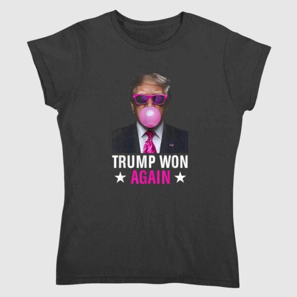 Trump Won Again 2024 Election Vote President 47th American Shirt 1