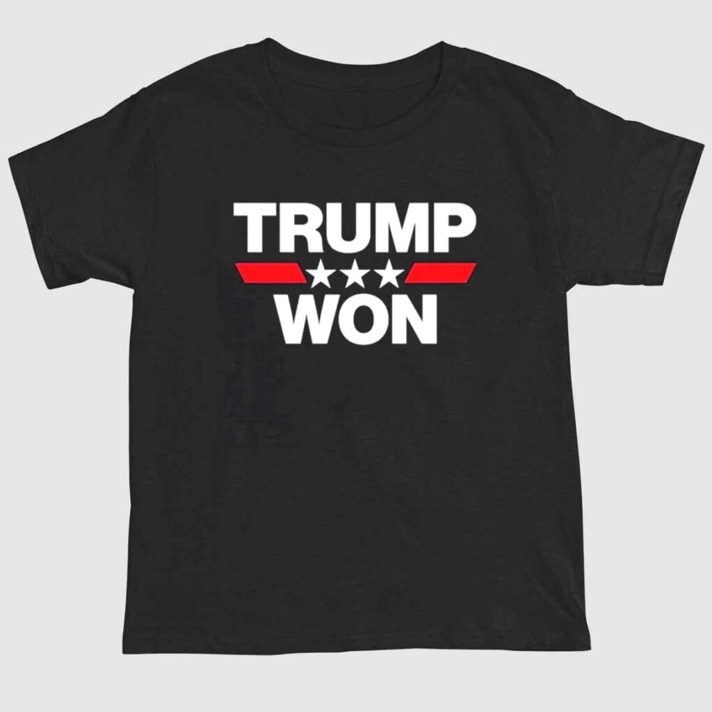 Trump Won The 2024 Election Shirt 1 2