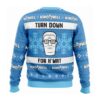 Turn Down For H'wat King of The Hill Ugly Christmas Sweater 1