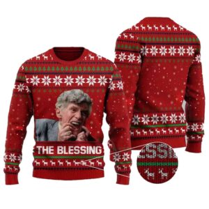 Uncle Lewis The Blessing Ugly Christmas Sweater