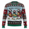 Waddle Service Ugly Christmas Sweater 1