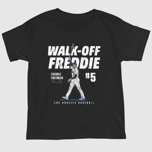 Walk Off Freddie Freeman Los Angeles Dodgers Shirt 1