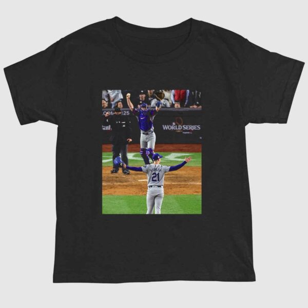 Walker Buehler Celebration World Series Champions 2024 Shirt 1