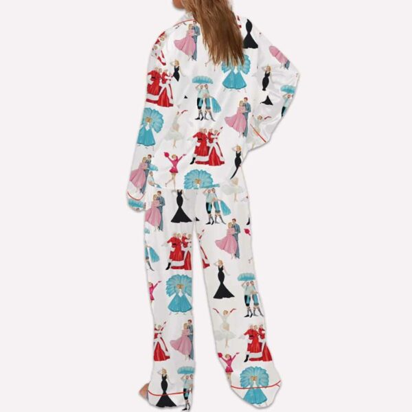 White Christmas Pajama Set For Women 3