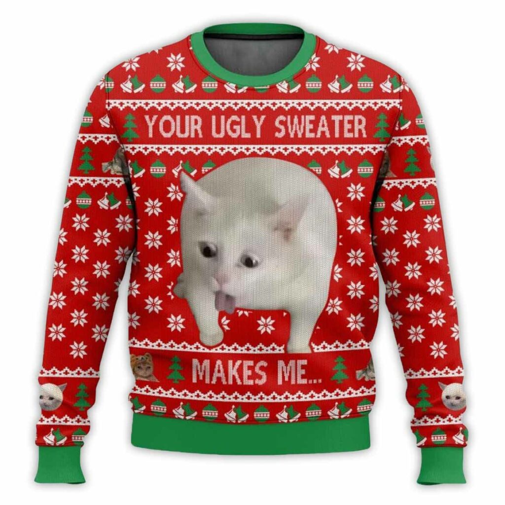 Your Ugly Sweater Makes Me… Ugly Christmas Sweater