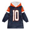 10 Denver Broncos Football Unisex Blanket Hoodie 1