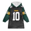 10 Green Bay Football Unisex Blanket Hoodie 1