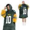 10 Green Bay Packers Football Unisex Blanket Hoodie 2