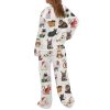 12 Cats Of Christmas Pajama Set 2