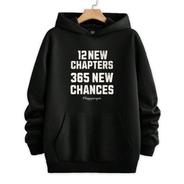 12 New Chapters 365 New Chances Happy New Year 2025 Shirt 2