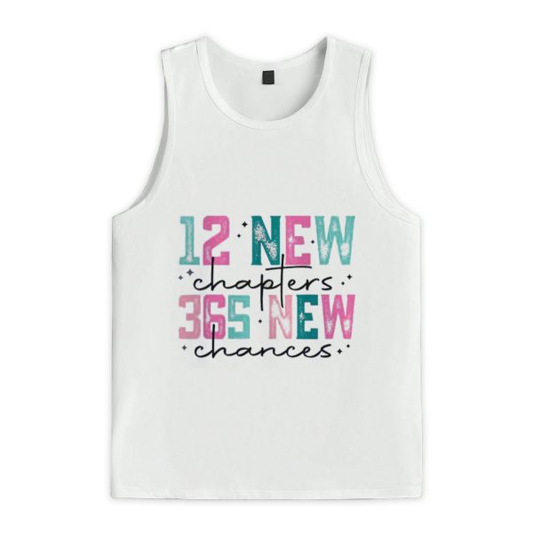 12 New Chapters 365 New Chances Shirt Retro New Years Shirt 3