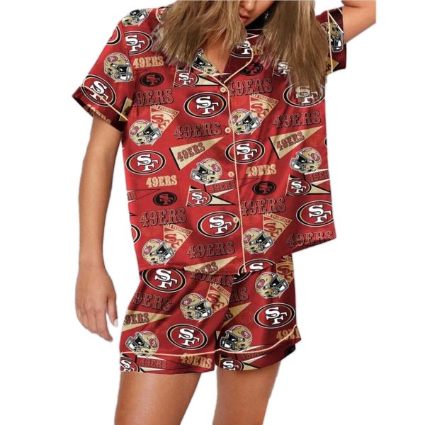 49ers Football Pajama Set 3