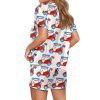 4th Of July Golf Cart Pajama Set 3