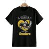 A Woman Who Understands Football And Loves Steelers Shirt 1