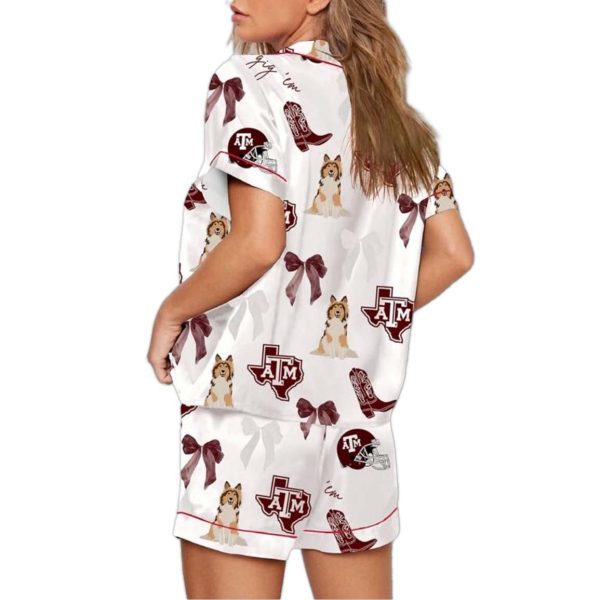 AM Aggies Football Pajama Set 2