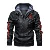 Arizona Diamondbacks Hooded Leather Jacket 1