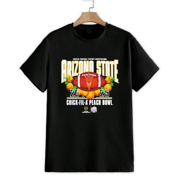 Arizona State College Football Playoff quarterfinals Peach Bowl Shirt 1