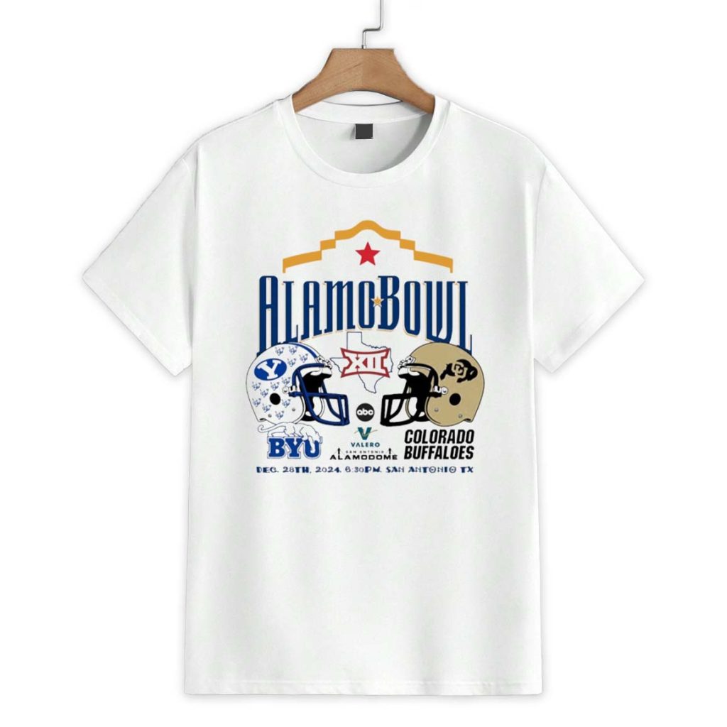 BYU vs Colorado Buffaloes 2024 Alamo Bowl Shirt