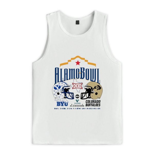 BYU vs Colorado Buffaloes 2024 Alamo Bowl Shirt 3