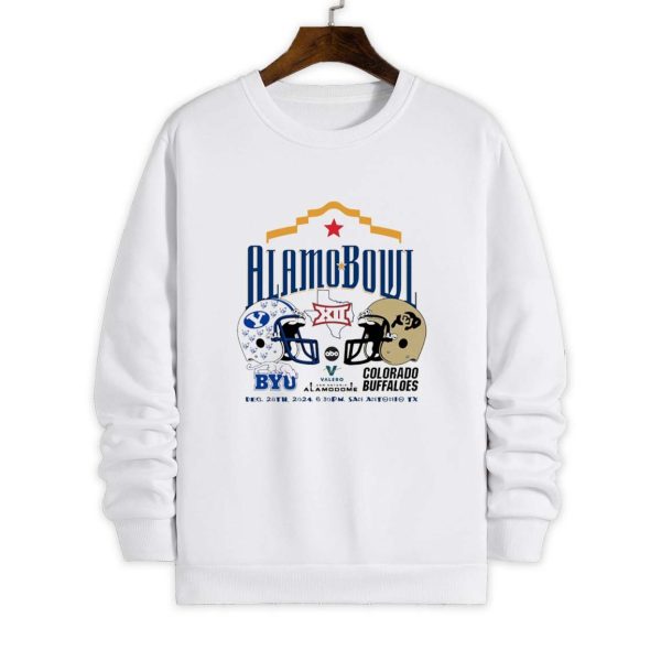 BYU vs Colorado Buffaloes 2024 Alamo Bowl Shirt 4