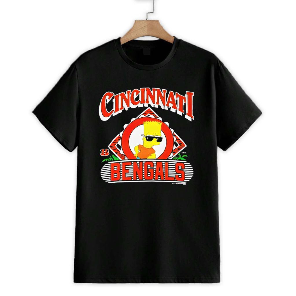 Bart Simpson Cincinnati Bengals Shirt