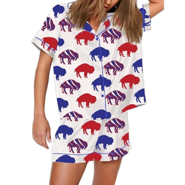 Bills Football Pajama Set 3 1